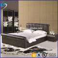 Italian beautiful modern pu leather bed frame luxury leather bed